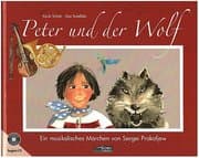 Cover von Peter und der Wolf (Bilderbuch mit CD)