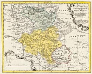 Cover von Historische Karte: Das Eichsfeld 1759