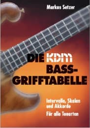 Cover von KDM Bass Grifftabelle