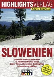 Cover von Motorrad-Reiseführer Slowenien