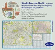Cover von Stadtplan von Berlin als Wandplan