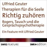Cover von Therapien für die Seele - Richtig zuhören