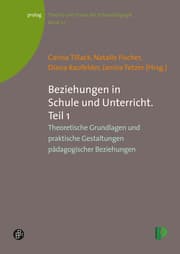 Cover von Beziehungen in Schule und Unterricht. Teil 1