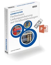 Cover von Lehrsystem Fachwissen Ladungssicherung auf Straßenfahrzeugen