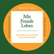Cover von Mit Freude leben