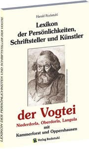 Cover von Lexikon der Persönlichkeiten der Vogtei Oberdorla, Niederdorla und Langula mit Kammerforst und Oppershausen