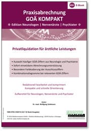 Cover von Praxisabrechnung GOÄ Kompakt (eBook)