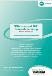 Cover von GOÄ Kompakt 2021 Neurologen
