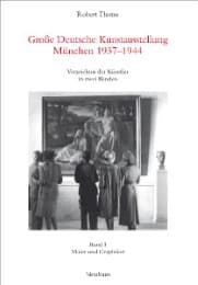 Cover von Große Deutsche Kunstausstellung München 1937-1944 Bd 1
