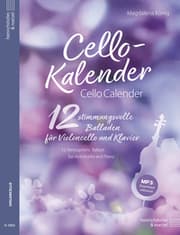 Cover von Cello-Kalender