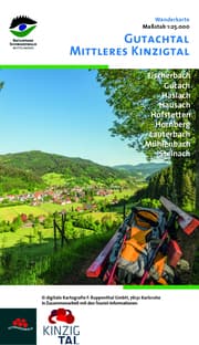 Cover von Wanderkarte Gutachtal, Mittleres Kinzigtal