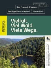Cover von Wanderkarte Wolftal, Bad Peterstal-Griesbach, Bad Rippoldsau-Schapbach und Oberwolfach