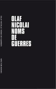 Cover von Noms de Guerres