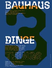 Cover von bauhaus 3 - Dinge/Things