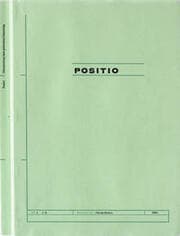 Cover von Positio