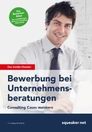 Cover von Das Insider-Dossier: Bewerbung bei Unternehmensberatungen