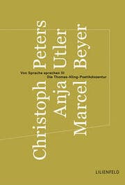 Cover von Von Sprache sprechen III