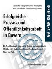 Cover von Erfolgreiche Presse- und Öffentlichkeitsarbeit in Bayern