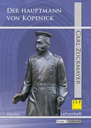 Cover von Der Hauptmann von Köpenick - Carl Zuckmayer - Lehrerheft (Saarland)