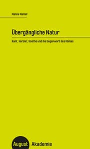 Cover von Übergängliche Natur