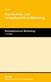 Cover von Distributions- und Verkaufspolitik im Marketing