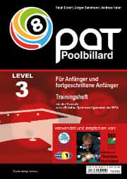 Cover von PAT Pool Billard Trainingsheft Level 3