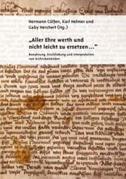 Cover von 'Aller Ehre werth und nicht leicht zu ersetzen...'