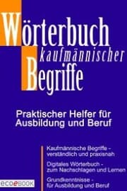 Cover von Wörterbuch Kaufmännischer Begriffe