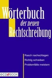 Cover von Wörterbuch der Rechtschreibung