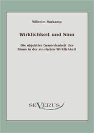 Cover von Wirklichkeit und Sinn