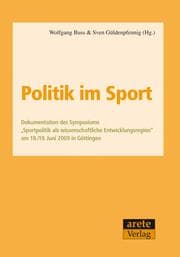 Cover von Politik im Sport