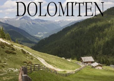 Cover von Bildband Dolomiten