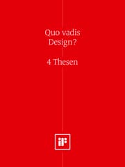 Cover von Quo vadis Design? (DE)