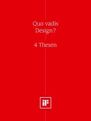Cover von Quo vadis Design? (DE)
