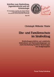 Cover von Ehe- und Familienschutz im Strafvollzug