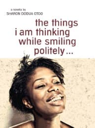 Cover von the things i am thinking while smiling politely ...