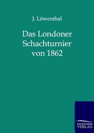 Cover von Das Londoner Schachturnier von 1862