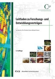 Cover von Leitfaden zu Forschungs- und Entwicklungsverträgen