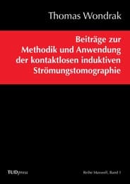 Cover von Beiträge zur Methodik und Anwendung der kontaktlosen induktiven Strömungstomographie