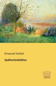 Cover von Spätherbstblätter
