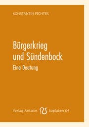 Cover von Bürgerkrieg und Sündenbock