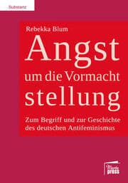 Cover von Angst um die Vormachtstellung