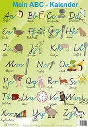 Cover von Mein ABC - Kalender als Poster