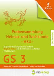 Cover von Probensammlung 3. Klasse Grundschule Heimat- und Sachkunde HSU