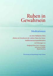Cover von Ruhen in Gewahrsein