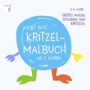 Cover von Vicky Bo's Kritzel-Malbuch ab 2 Jahren