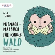 Cover von Mitmach-Malbuch für Kinder - WALD