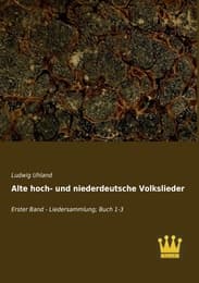 Cover von Alte hoch- und niederdeutsche Volkslieder