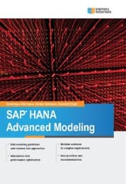 Cover von SAP HANA Advanced Modeling