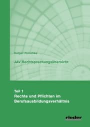 Cover von JAV Rechtsprechungsübersicht - Teil 1